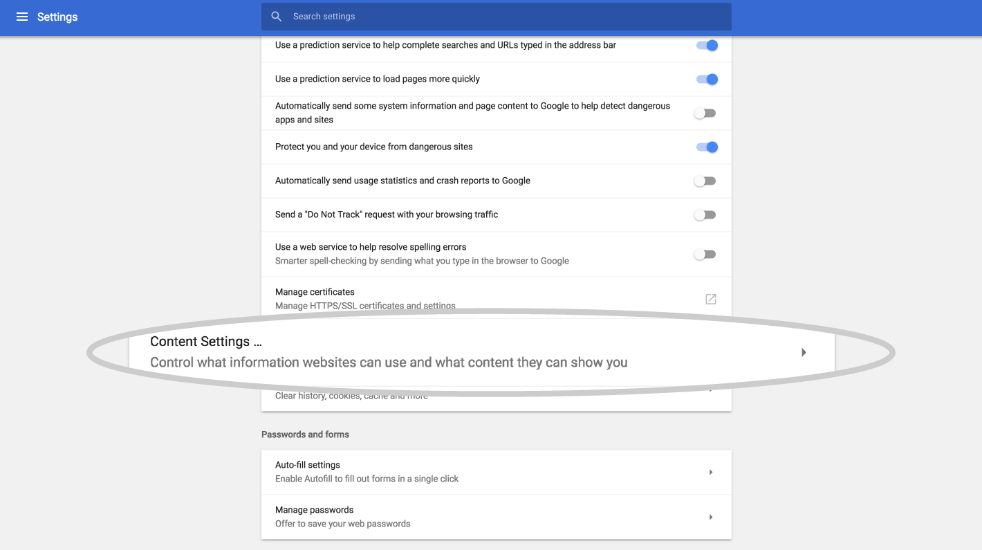 How to manage your pop-up blocker settings